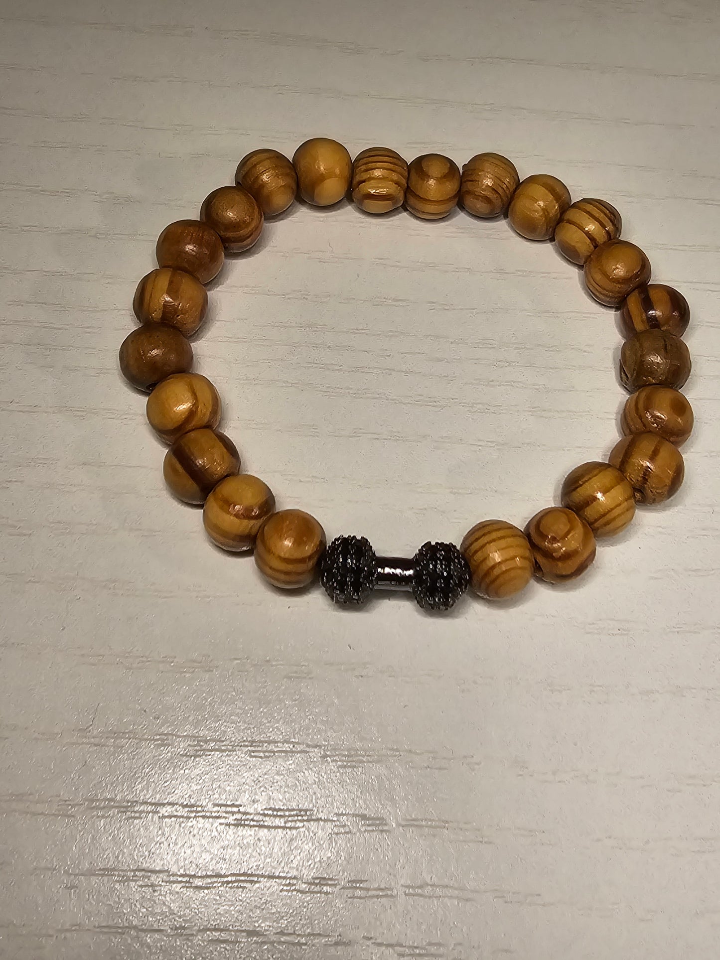 Mens Wooded Bracelet